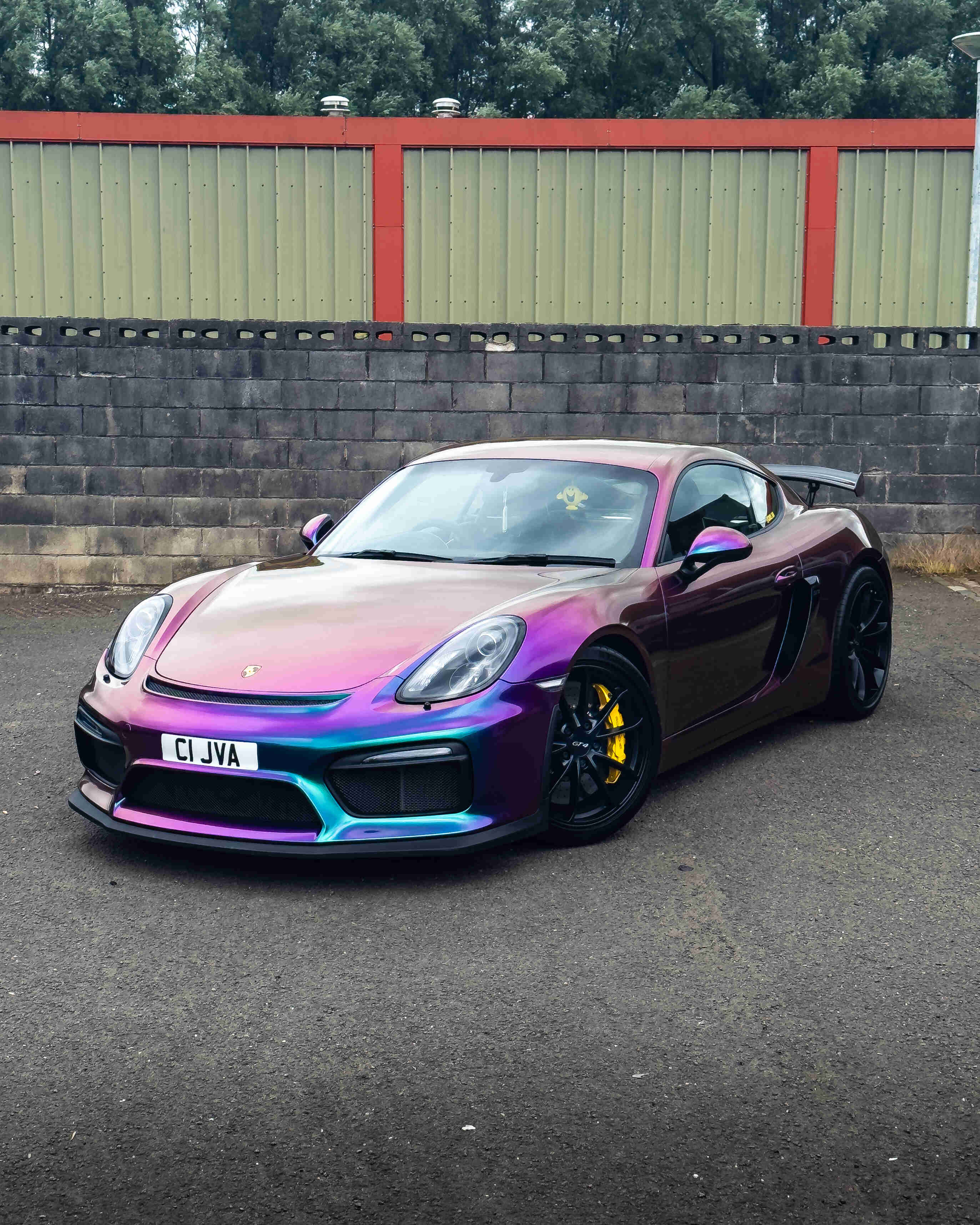 Finished vehicle wrap from The Wrap Lab.